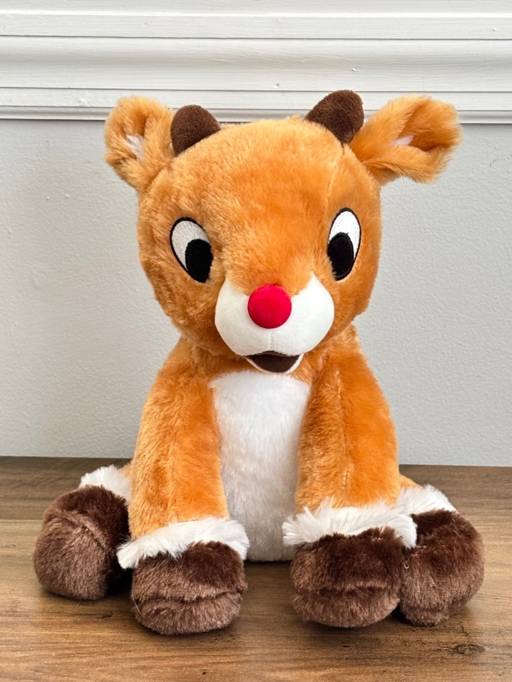 Kohls Cares Rudolph The Red Nosed Reindeer Plush Stuffed Animal 10.5" Toy NWOT